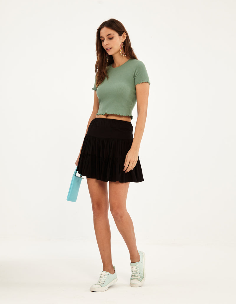 Mini fly skirt