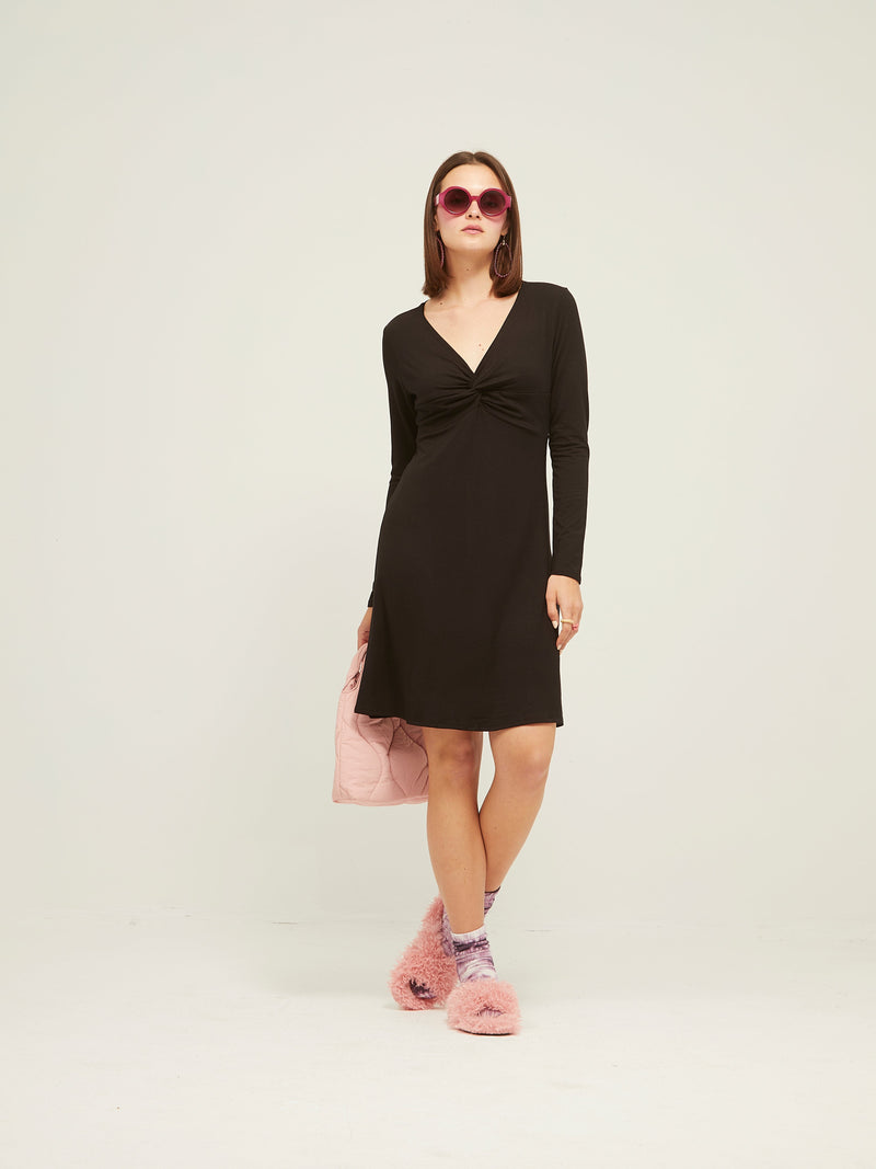 Knot Dress M/L Black