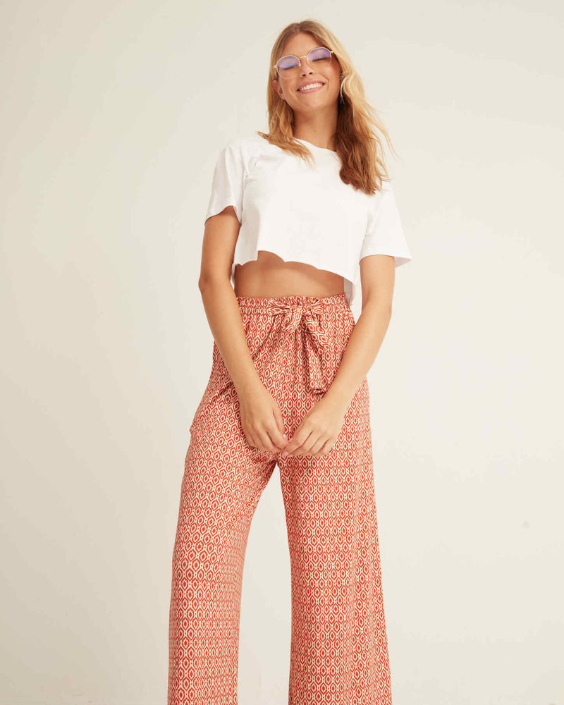 Waist Tie Pants