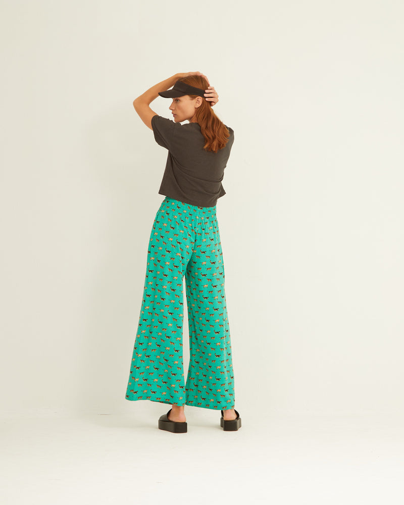 Elastic waist pants