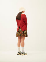 Brown Owl Mini Skirt