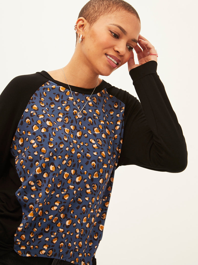 Camiseta Combi Blue Leopard