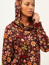 Garnet Bouquet Bliss Hooded Sweater