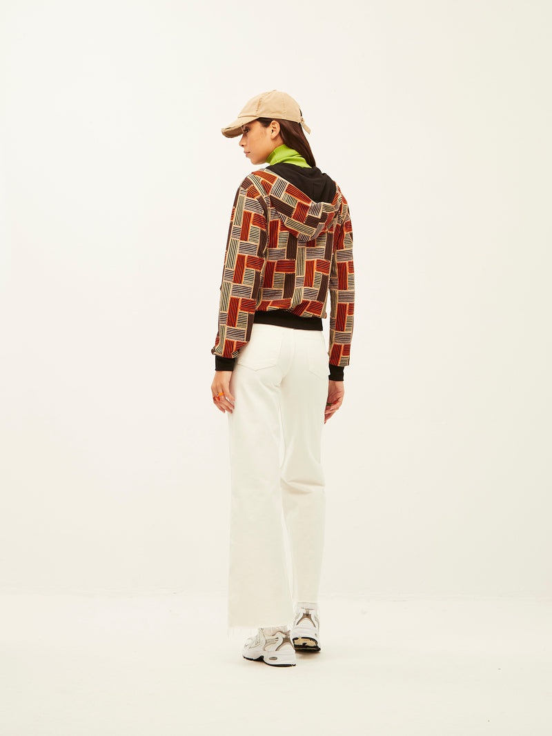 Clic Off White Mikado Jacket