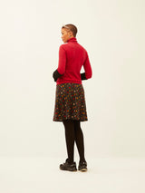 Gray Kaleidoscopic 3/4 Skirt