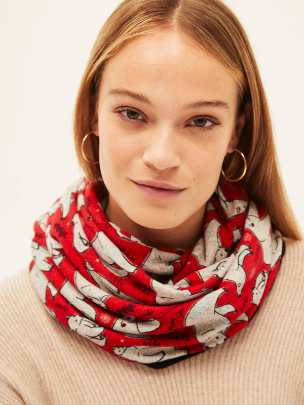 Garnet Polar Bear Collar