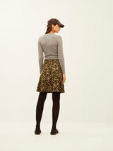 Falda 3/4 Grey Love Animal Print