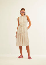 Shirt Dress with Buttons S/M